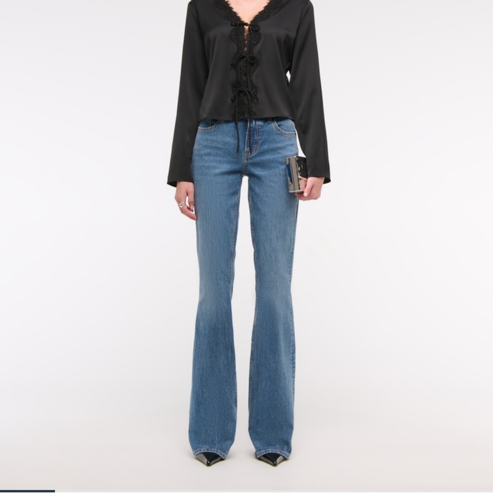 Abercrombie Mid Rise Bootcut Jean